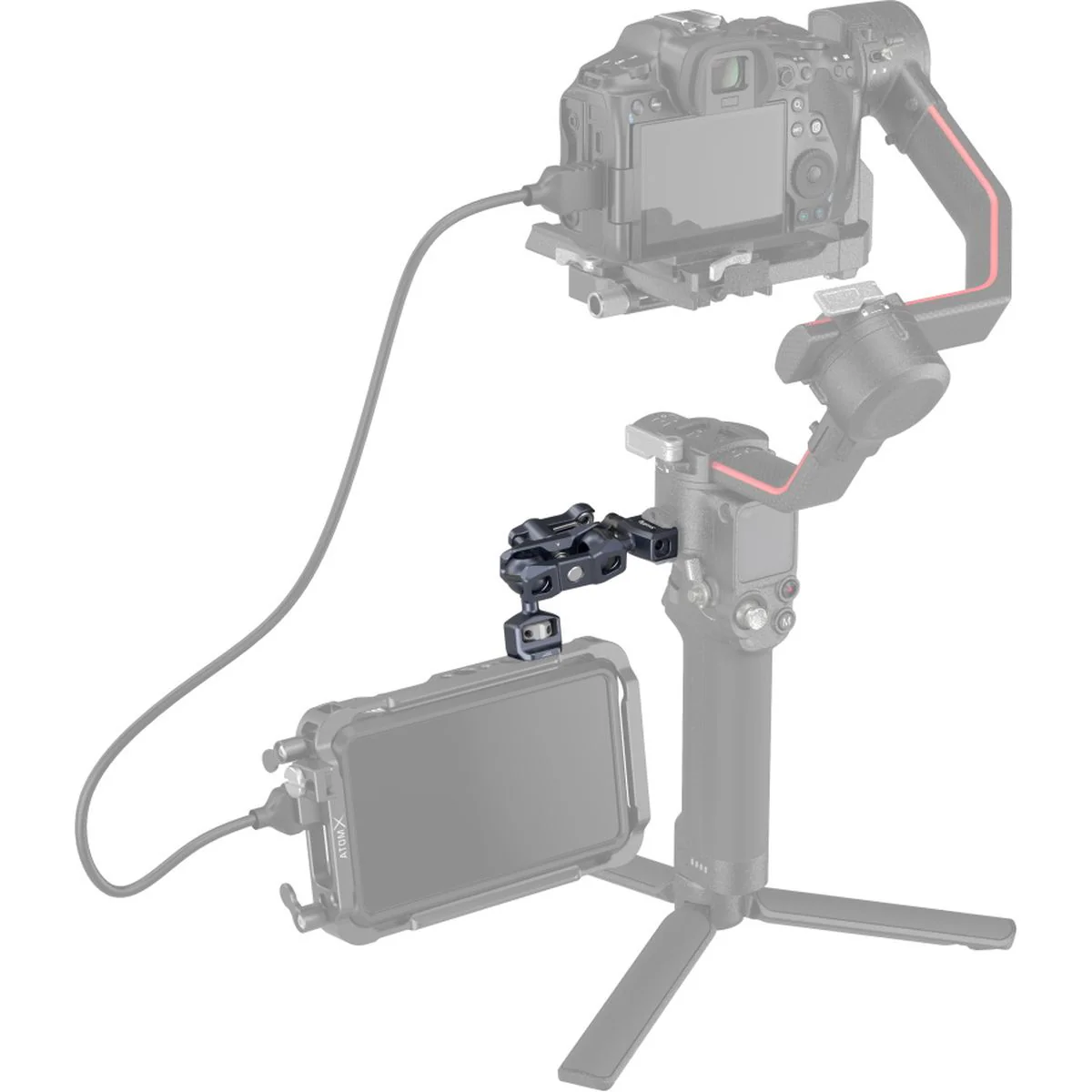 SmallRig 3875 Magic Arm w/ Dual Ball Heads (1/4"-20 Screw A - Image 5