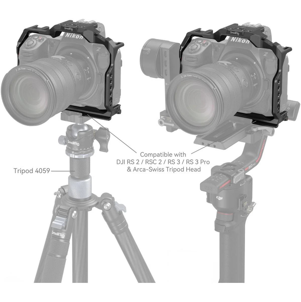 SmallRig 3940 Cage For Nikon Z8 - Image 4