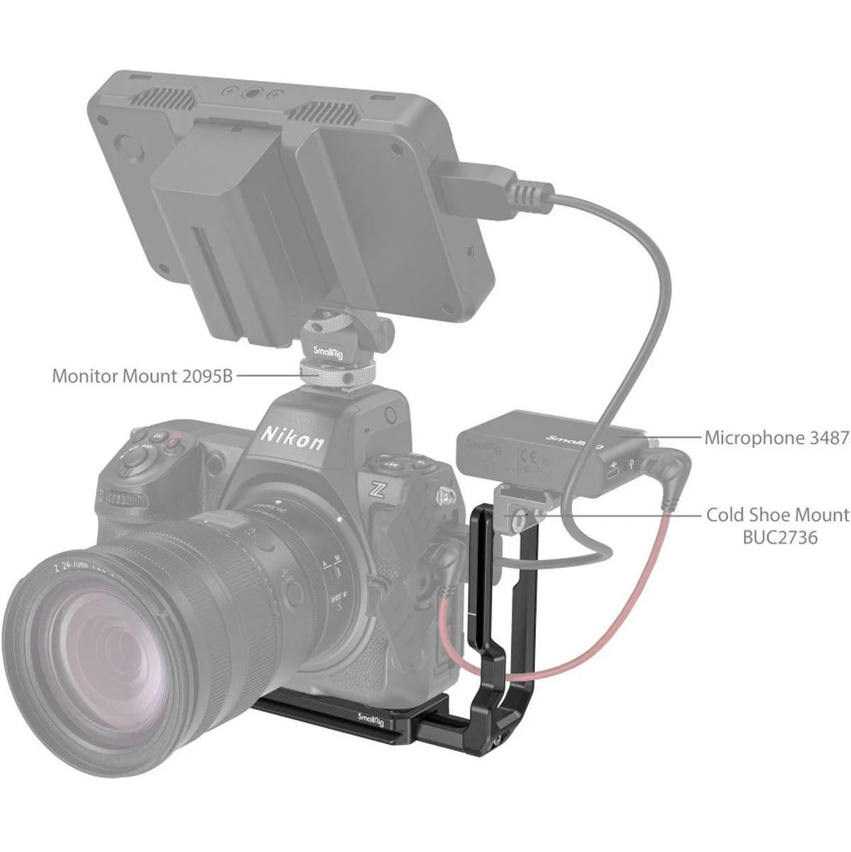 SmallRig 3942 L-Bracket For Nikon Z8 - Image 5