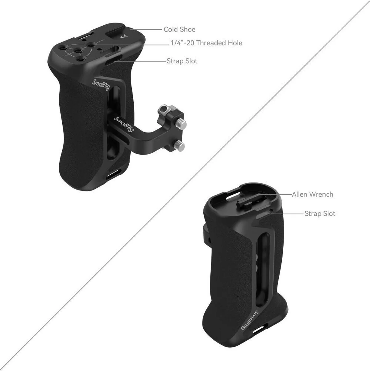 SmallRig 4015 Side Handle w/ 1/4-20 Screws - Image 5
