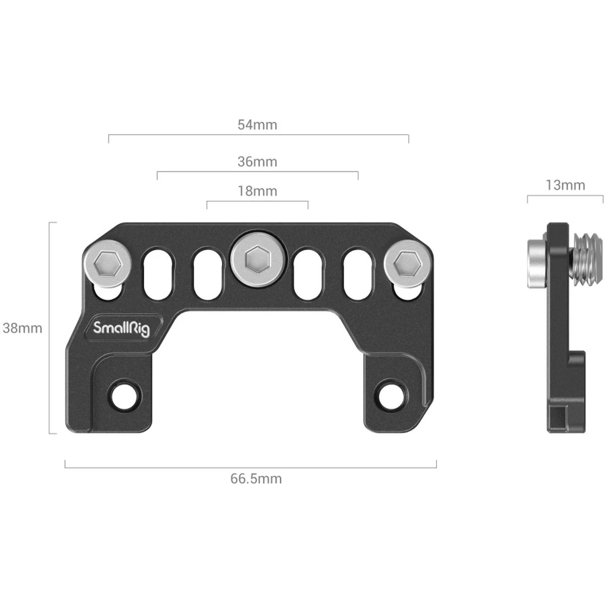 SmallRig 4019 Adapter Plate For Sony FX3 XLR Handle - Image 2
