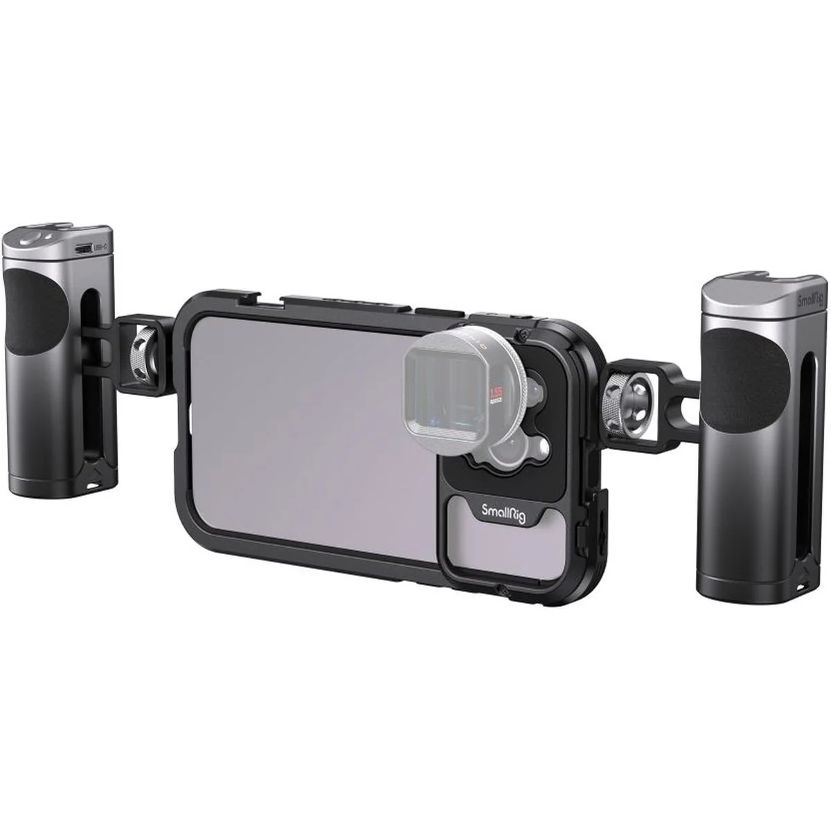 SmallRig 4078 Mobile Video Cage Kit (Dual Handheld) For iPho