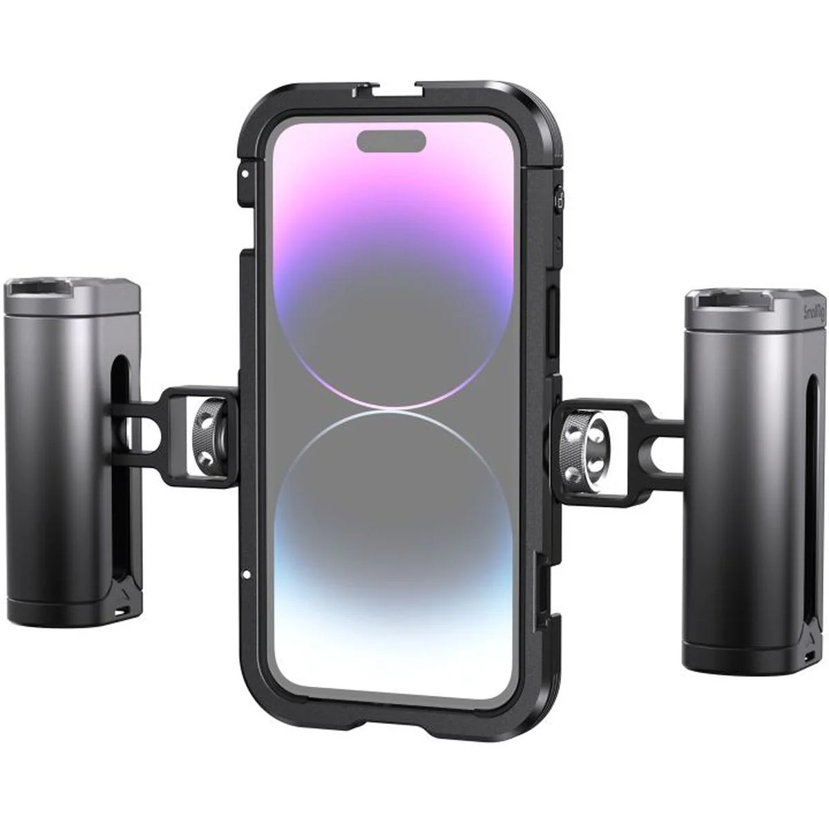 SmallRig 4078 Mobile Video Cage Kit (Dual Handheld) For iPho - Image 2