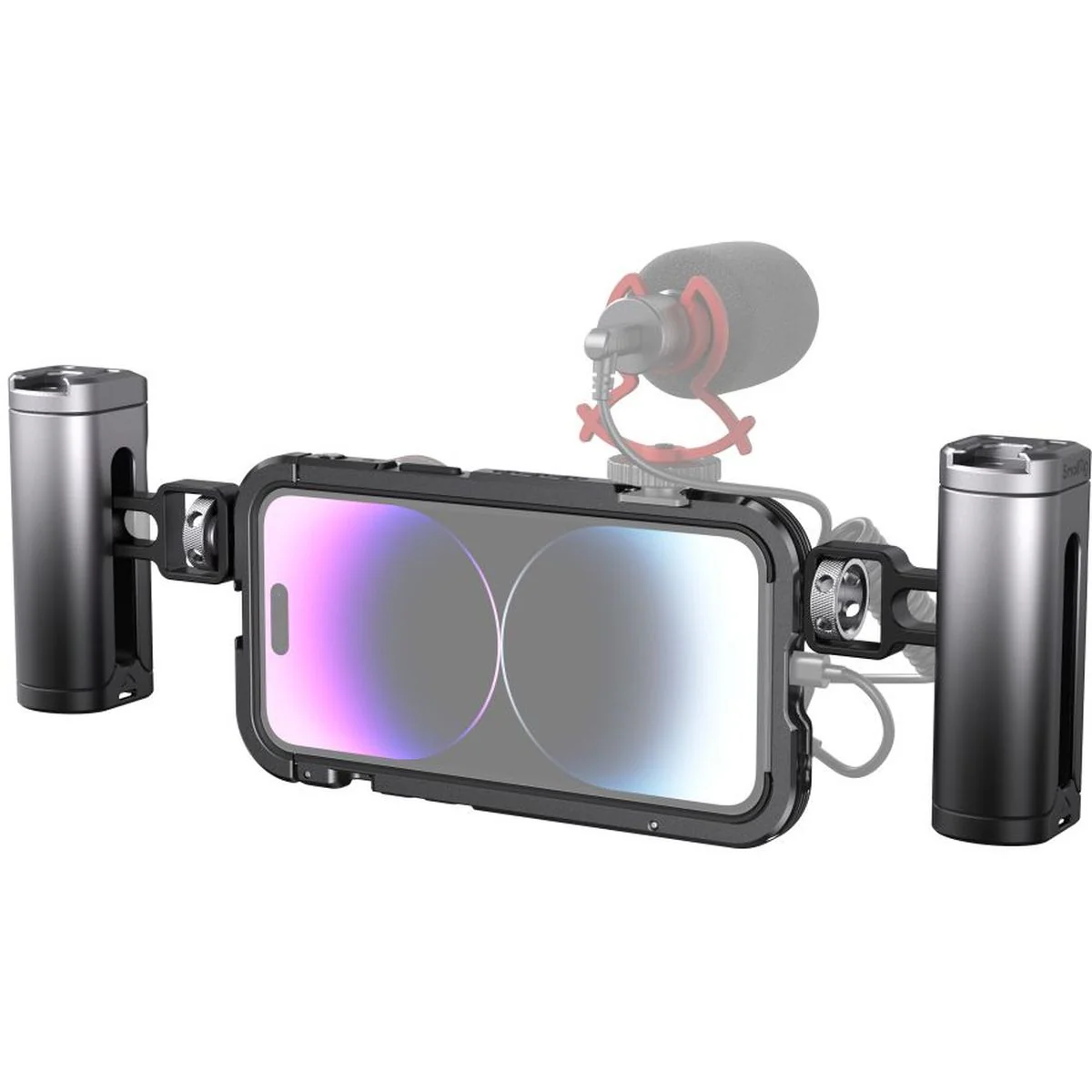 SmallRig 4078 Mobile Video Cage Kit (Dual Handheld) For iPho - Image 3