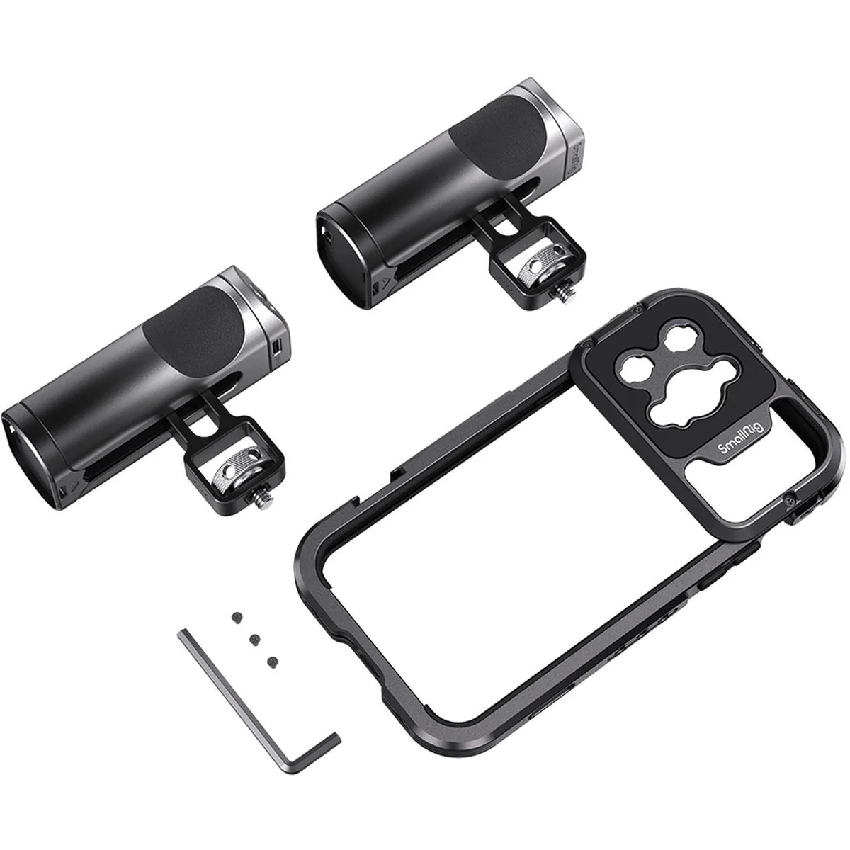 SmallRig 4078 Mobile Video Cage Kit (Dual Handheld) For iPho - Image 4