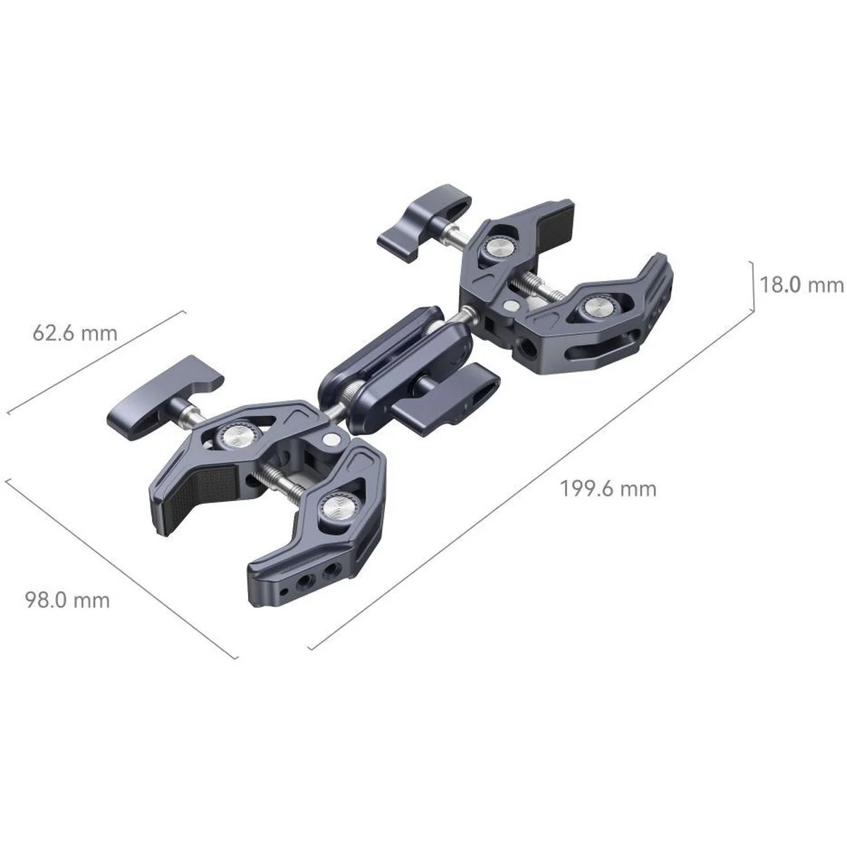 SmallRig 4103B Super Clamp w/ Double Crab-Shaped Clamps - Image 4