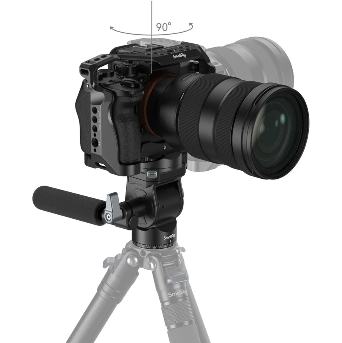 SmallRig 4104 Video Head For Vertical Shooting - Image 4