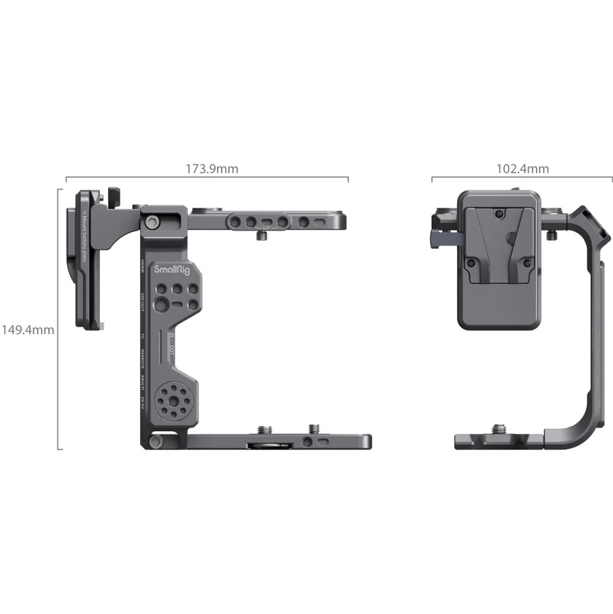 SmallRig 4124 Cage Kit For Sony FX6 - Image 4