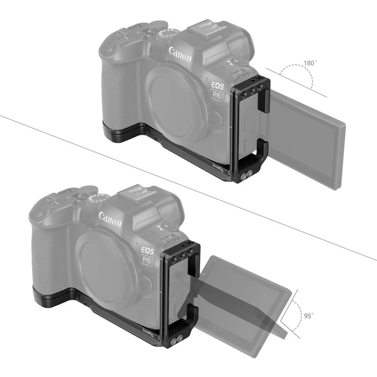 SmallRig 4160 L-Bracket For Canon EOS R6 MkII / R5 / R5 C / - Image 5