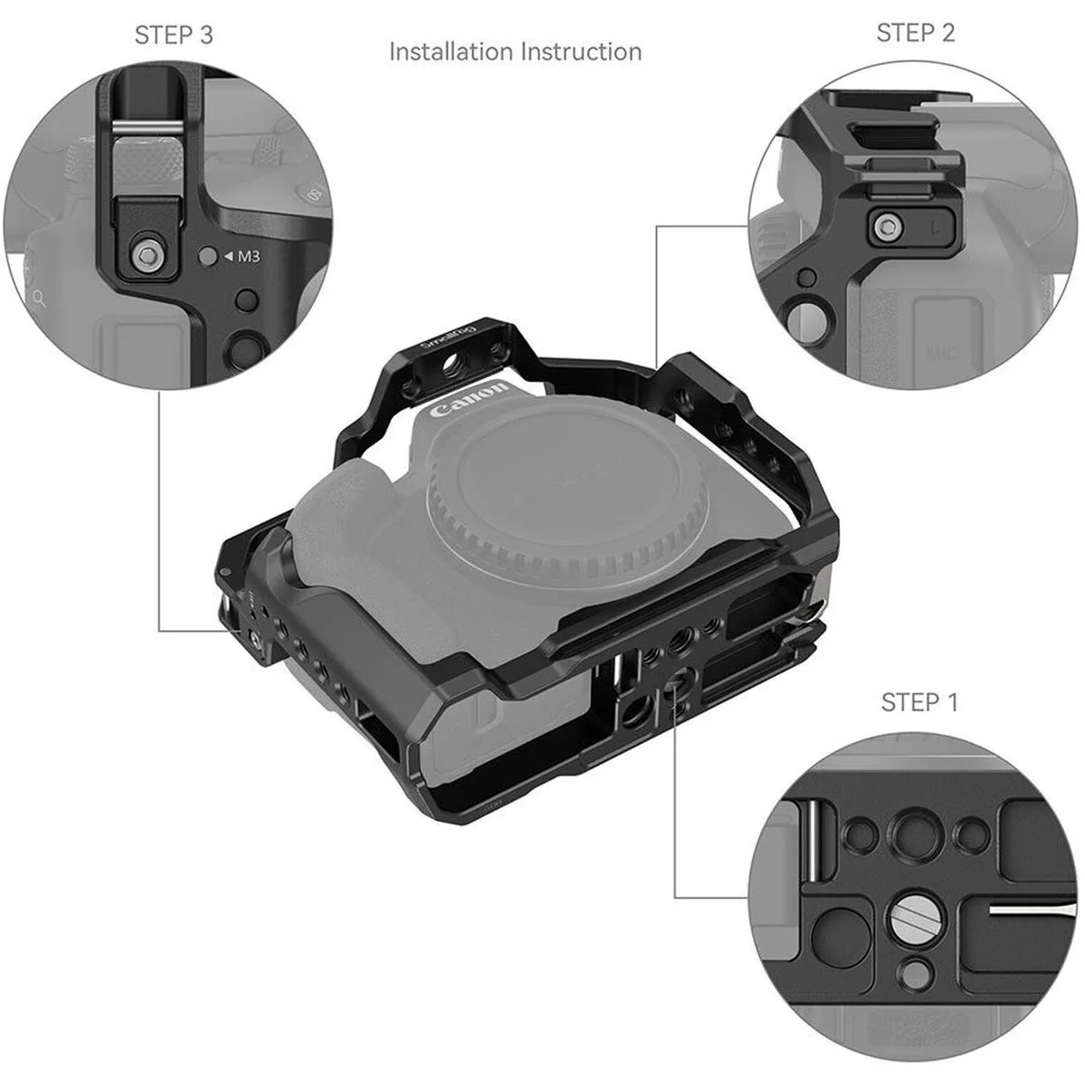 SmallRig 4214 Cage For Canon EOS R50 - Image 4