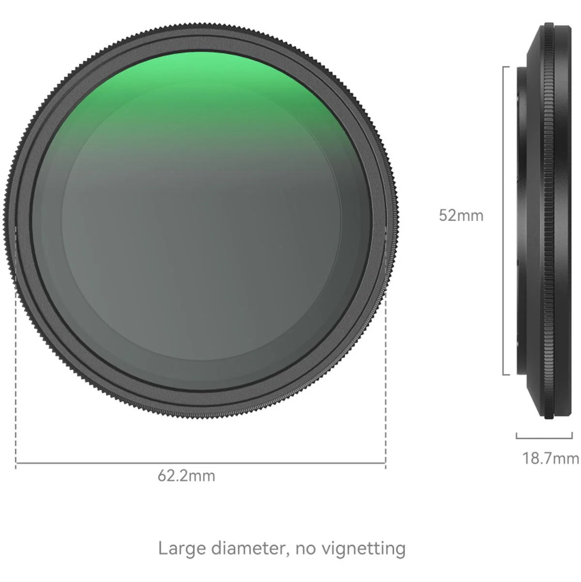 SmallRig 4215 Magease Magnetic VND Filter Kit ND2-ND32 (1-5 - Image 5