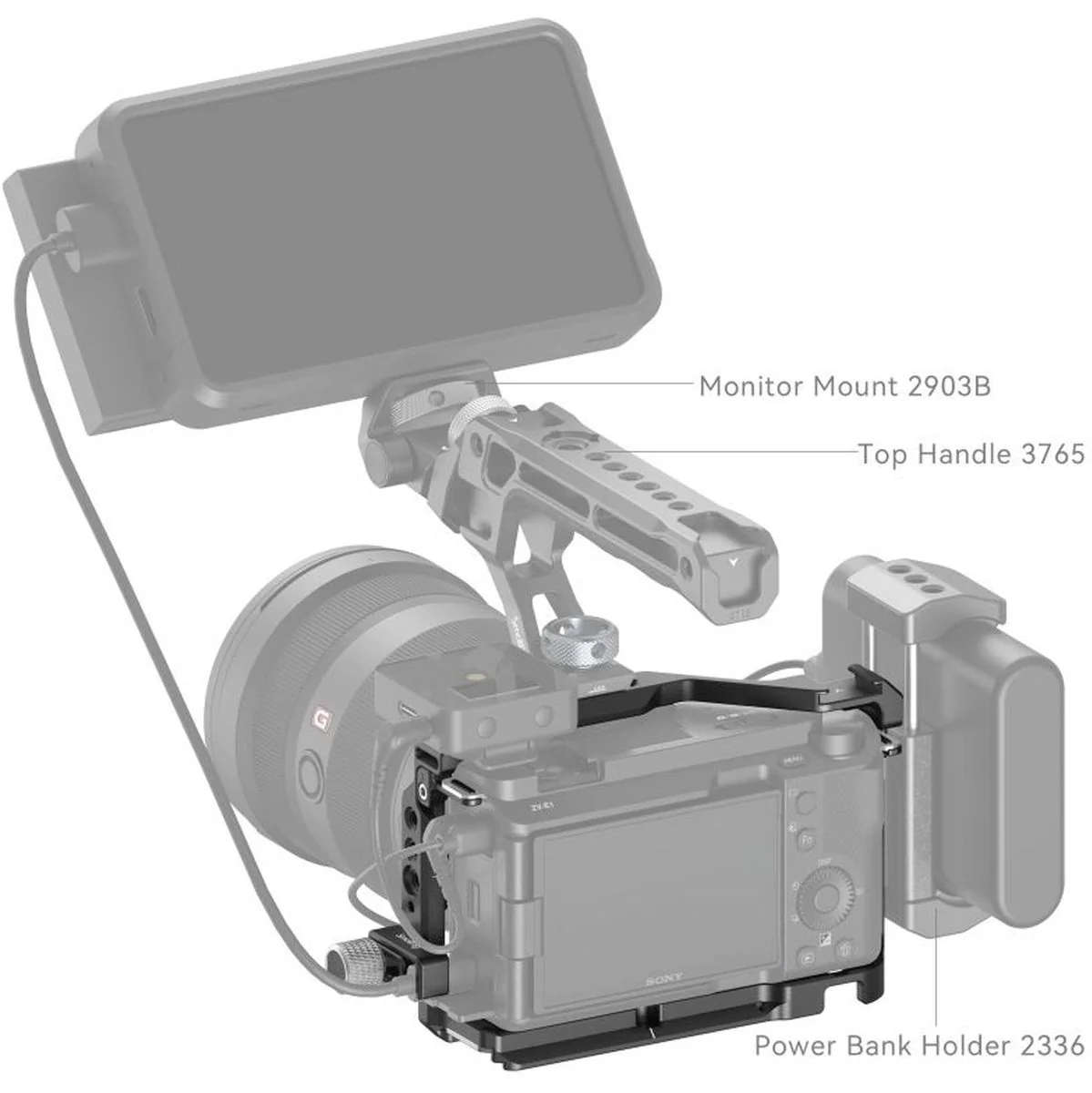 SmallRig 4257 Cage Kit For Sony ZV-E1 - Image 5
