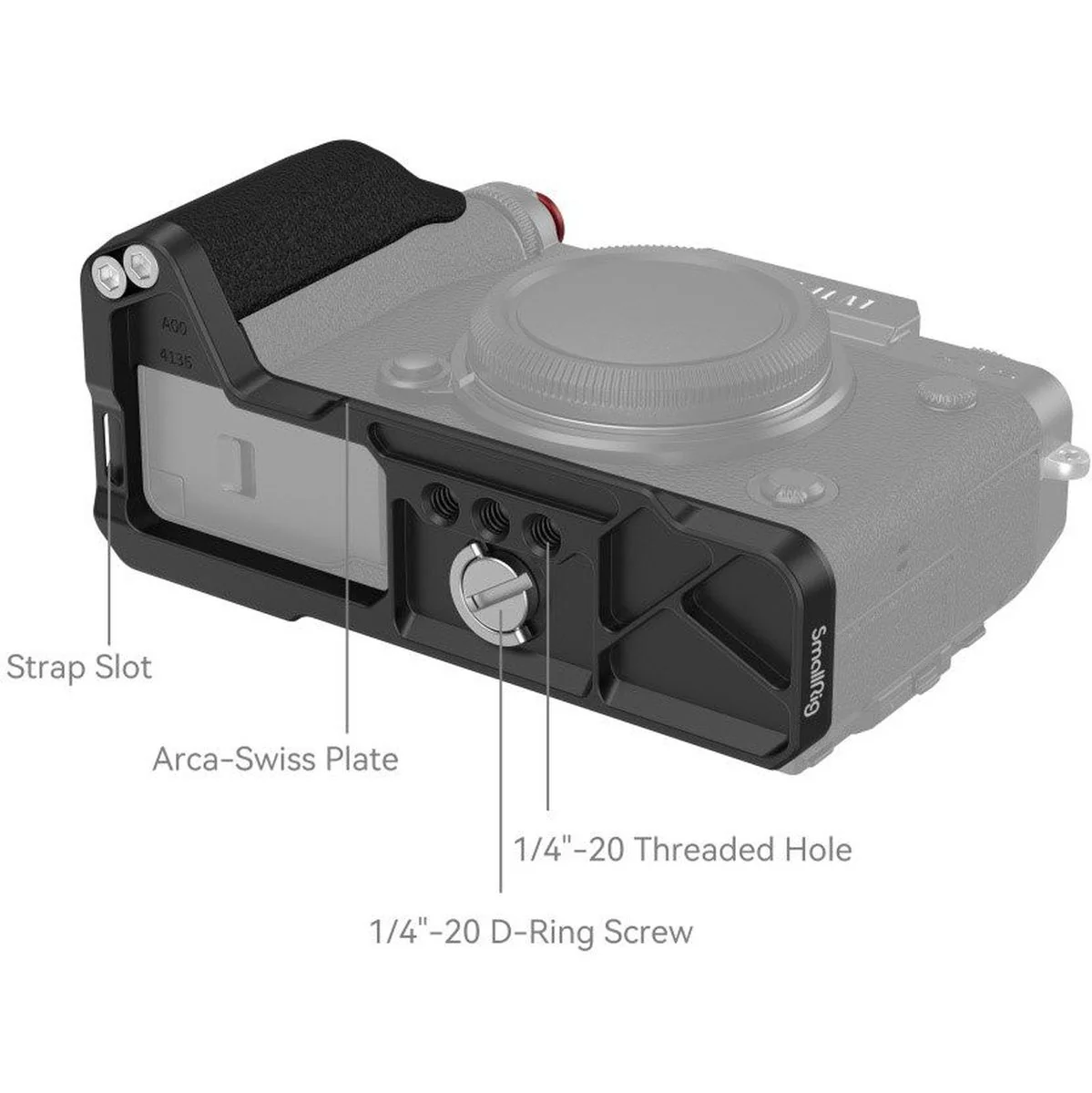SmallRig 4260 L-Shape Grip For Fujifilm X-T5 (Black) - Image 2