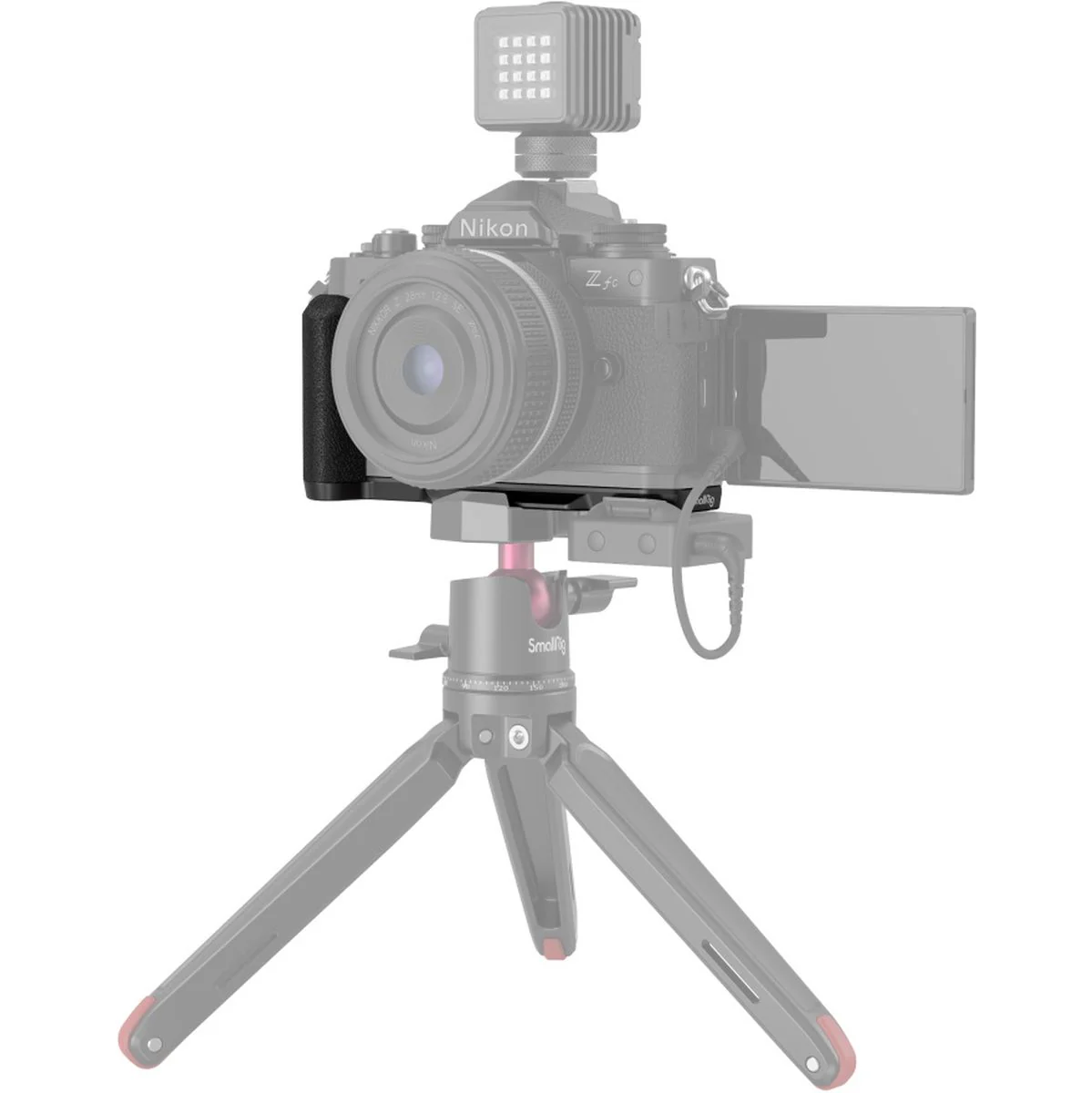 SmallRig 4263 L-Shape Grip For Nikon Z FC (Black) - Image 5