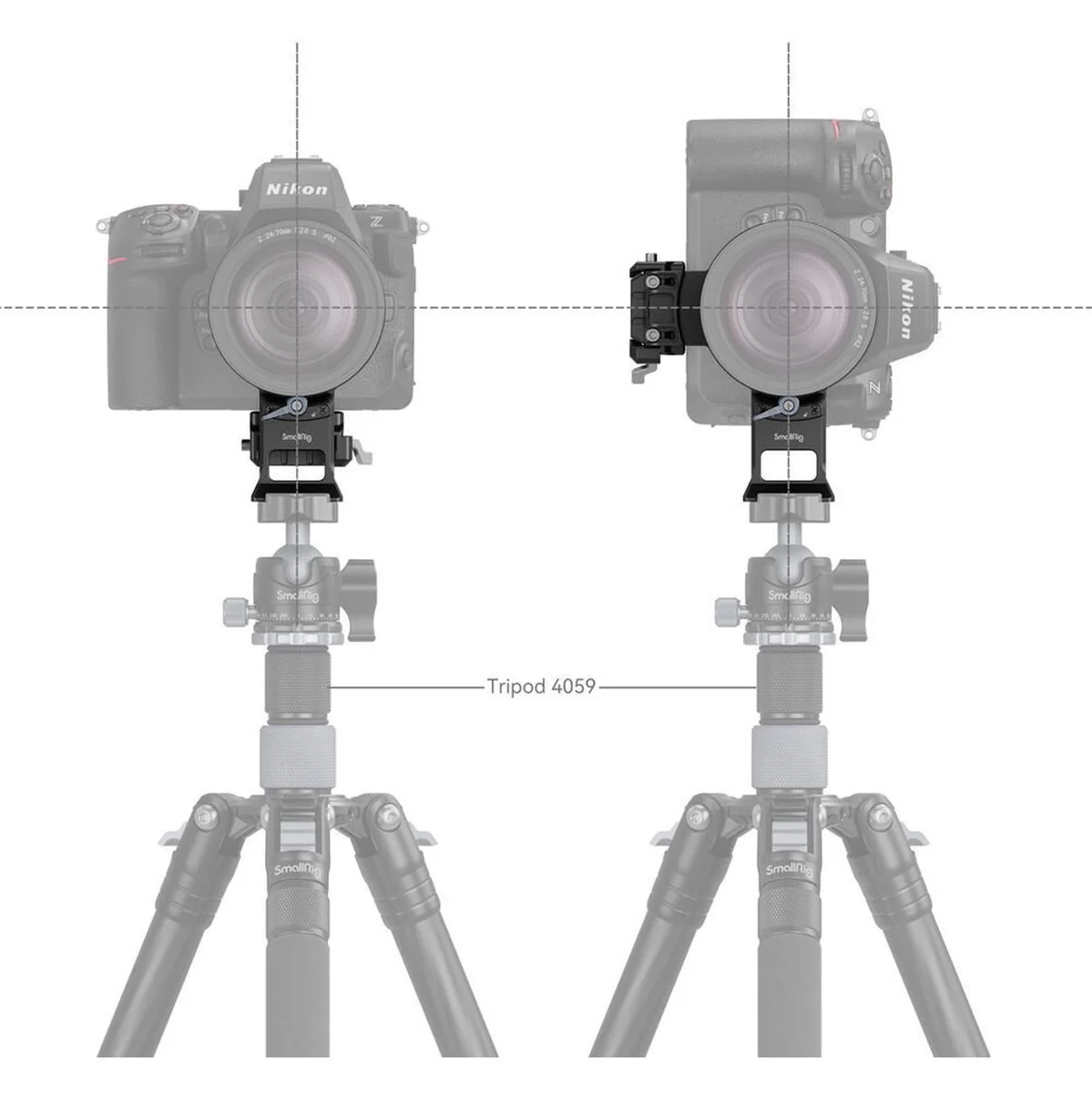 SmallRig 4306 Rotatable Horizontal-To-Vertical Mount Plate K - Image 2