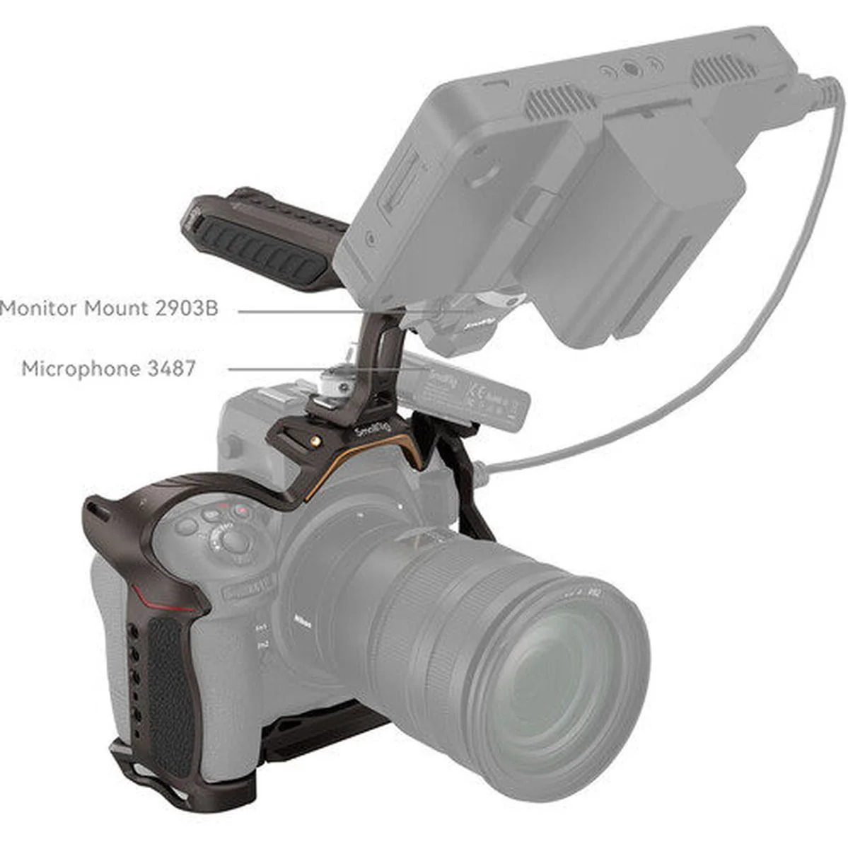 SmallRig 4317 Night Eagle Cage Kit For Nikon Z 8 - Image 4