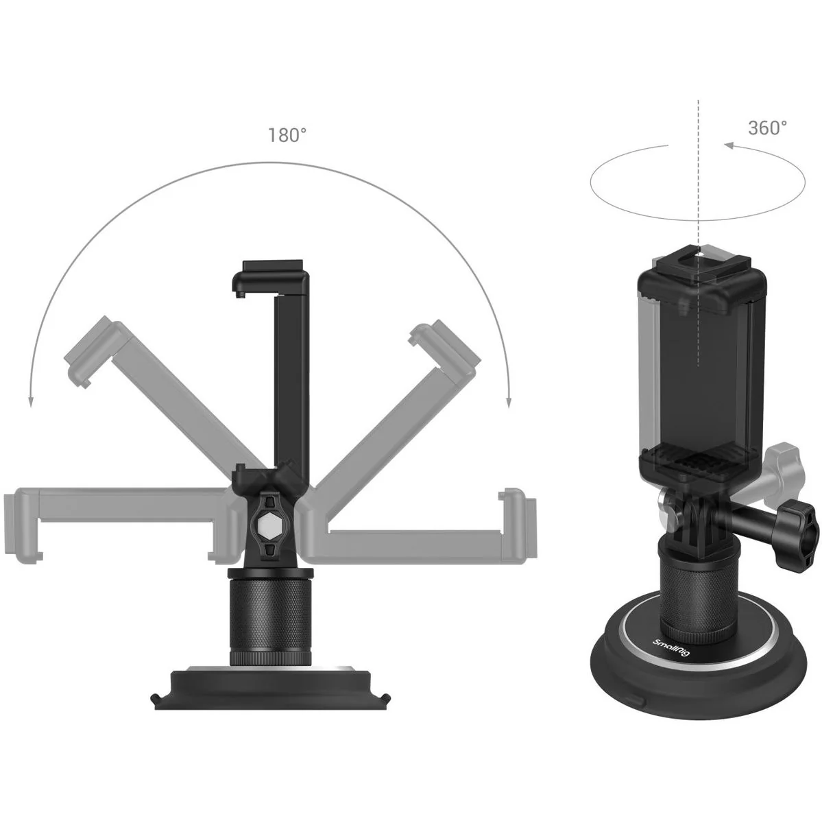 SmallRig 4347 Suction Cup Mounting Support For Action Camera - Image 4