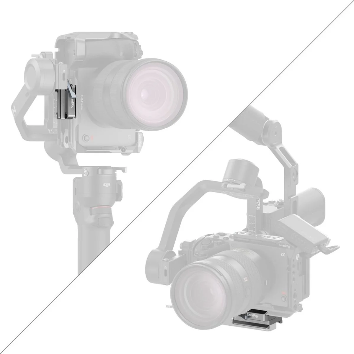 SmallRig 4639 Hawklock H38 Arca Swiss Quick Release Plate For DJI Stabilizers - Image 2