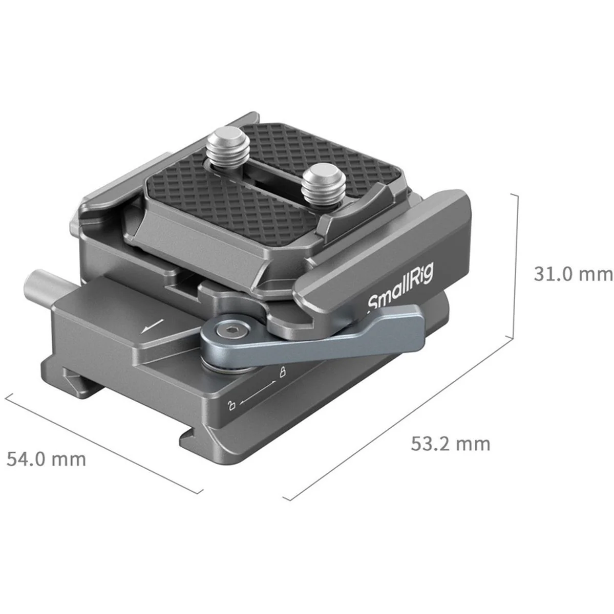 SmallRig 4639 Hawklock H38 Arca Swiss Quick Release Plate For DJI Stabilizers - Image 4