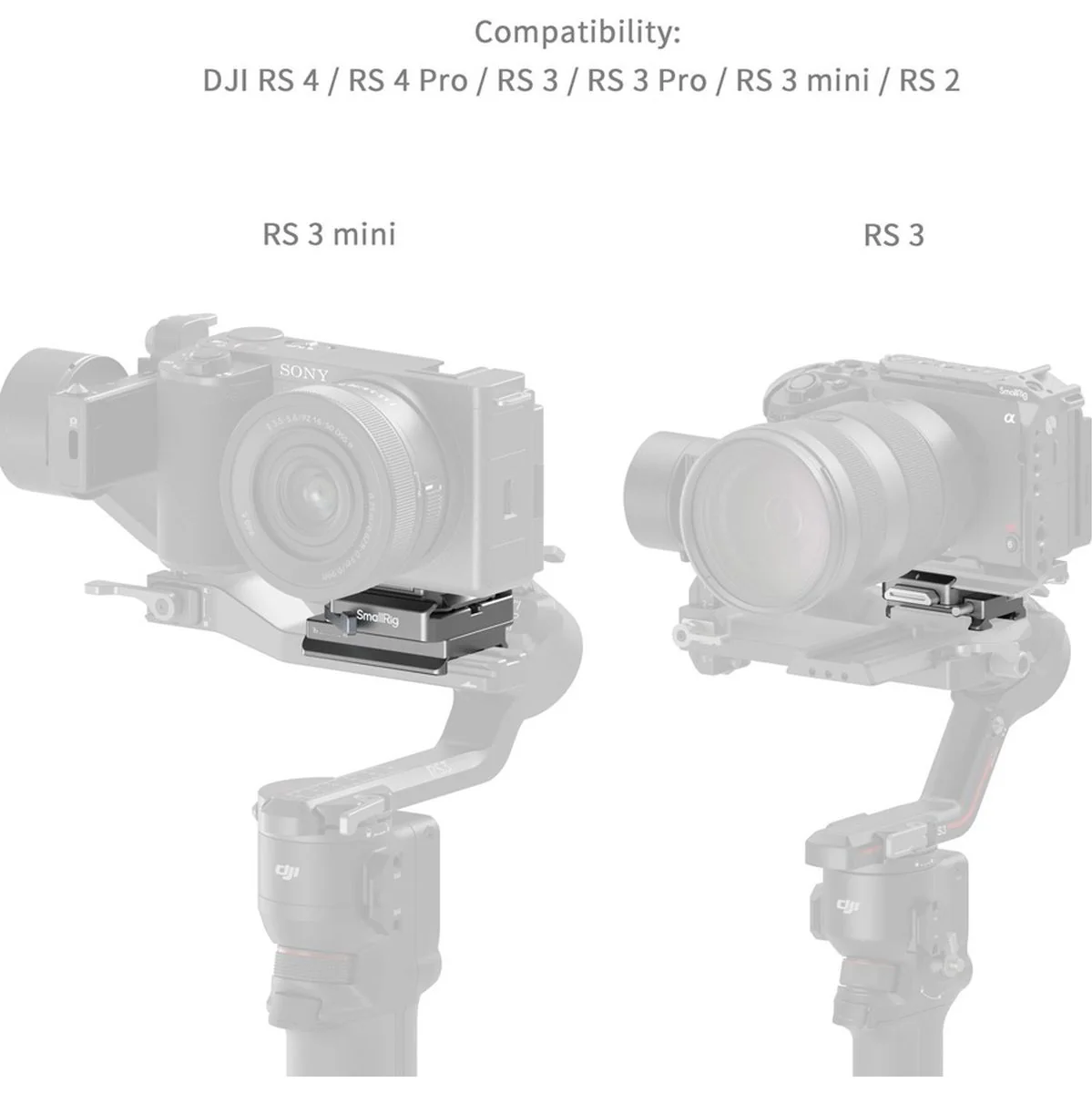 SmallRig 4639 Hawklock H38 Arca Swiss Quick Release Plate For DJI Stabilizers - Image 5