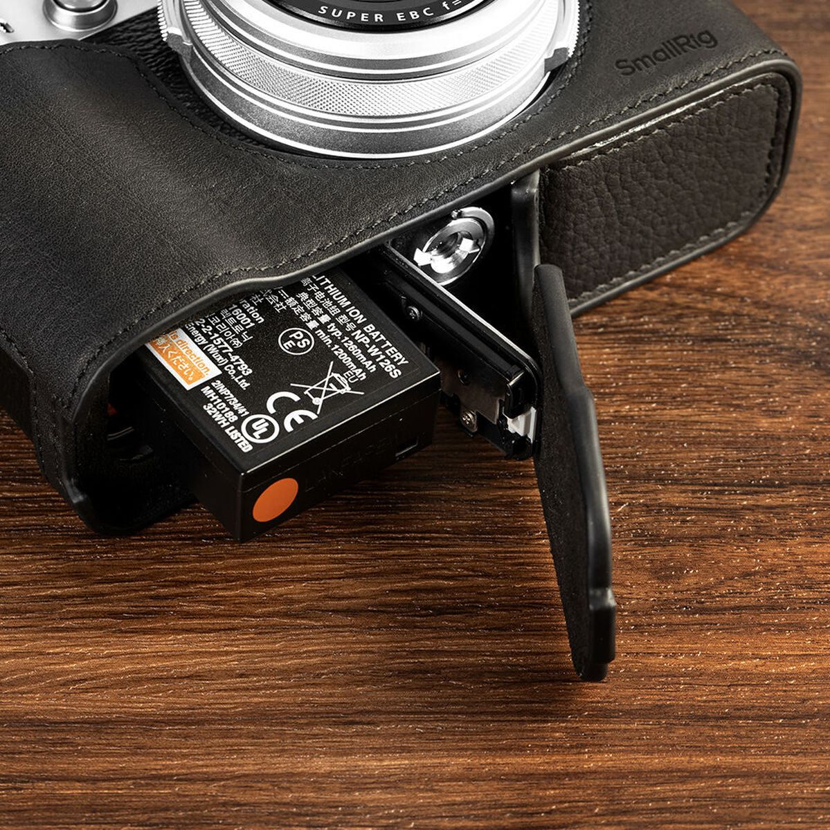 SmallRig 4700 Leather Half Case Kit For Fujifilm X100VI (Bla