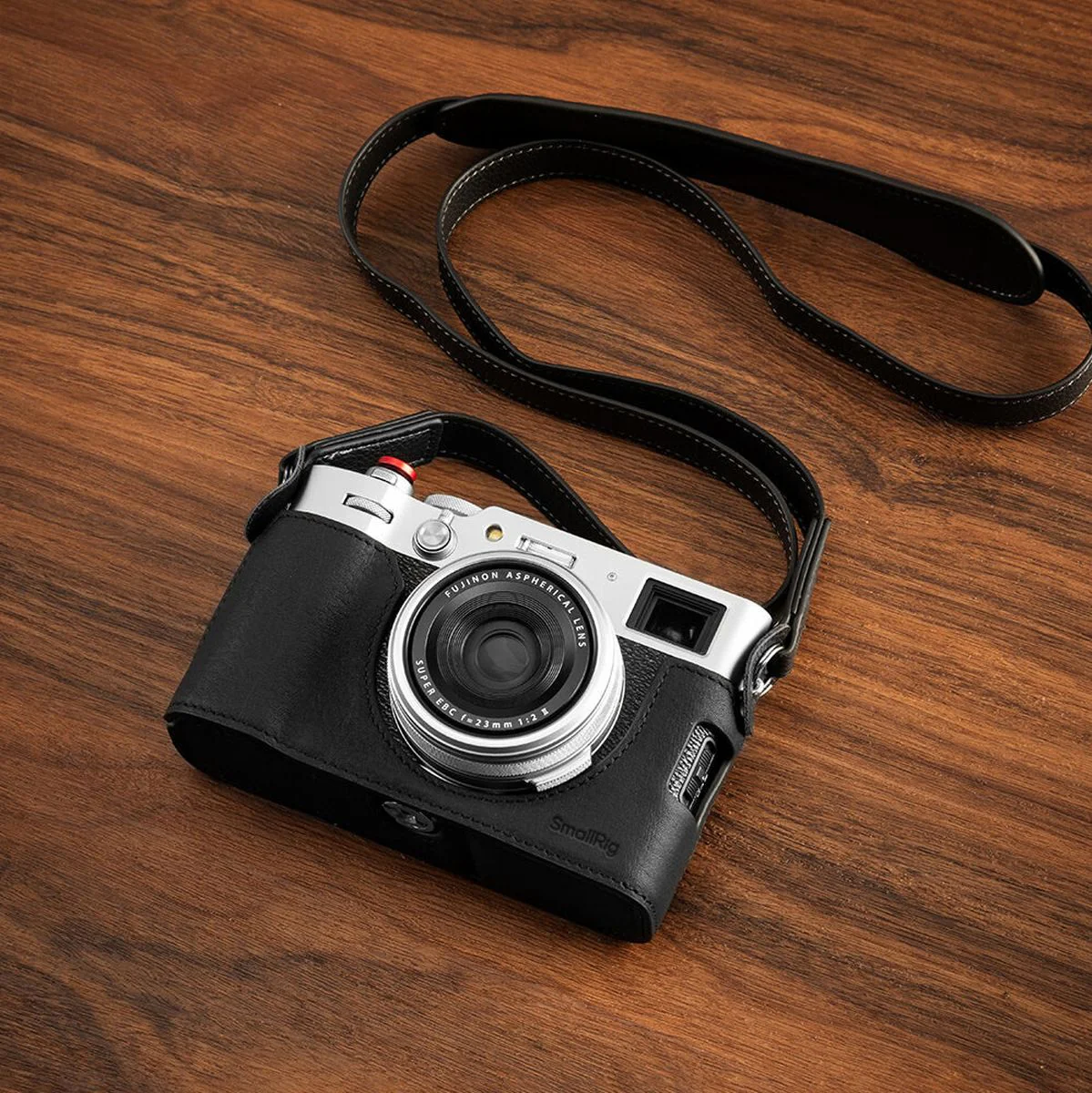 SmallRig 4700 Leather Half Case Kit For Fujifilm X100VI (Bla - Image 2