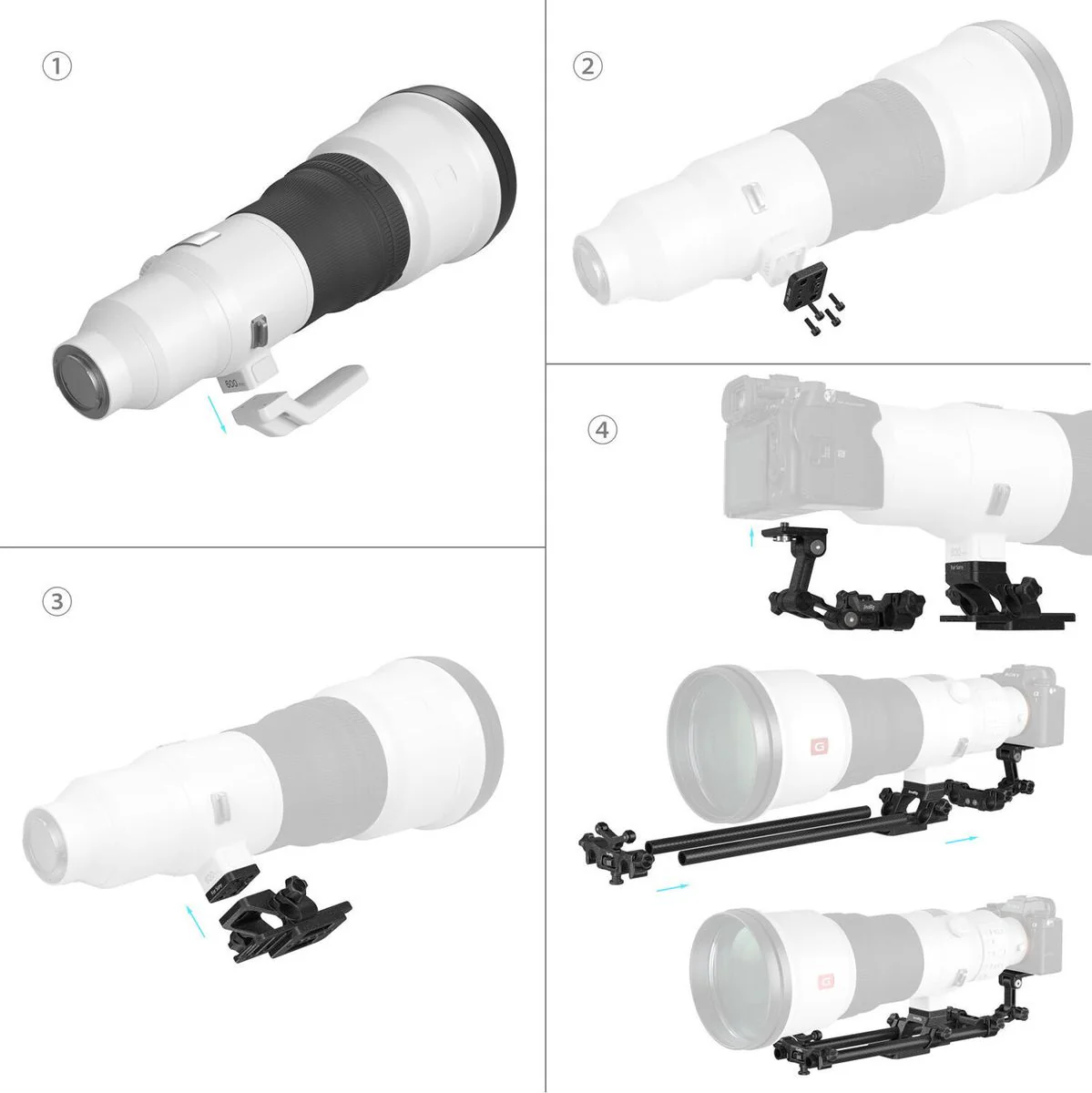 SmallRig 4722 Wildlife Photography Kit (Touch & Go Plate S) - Image 4