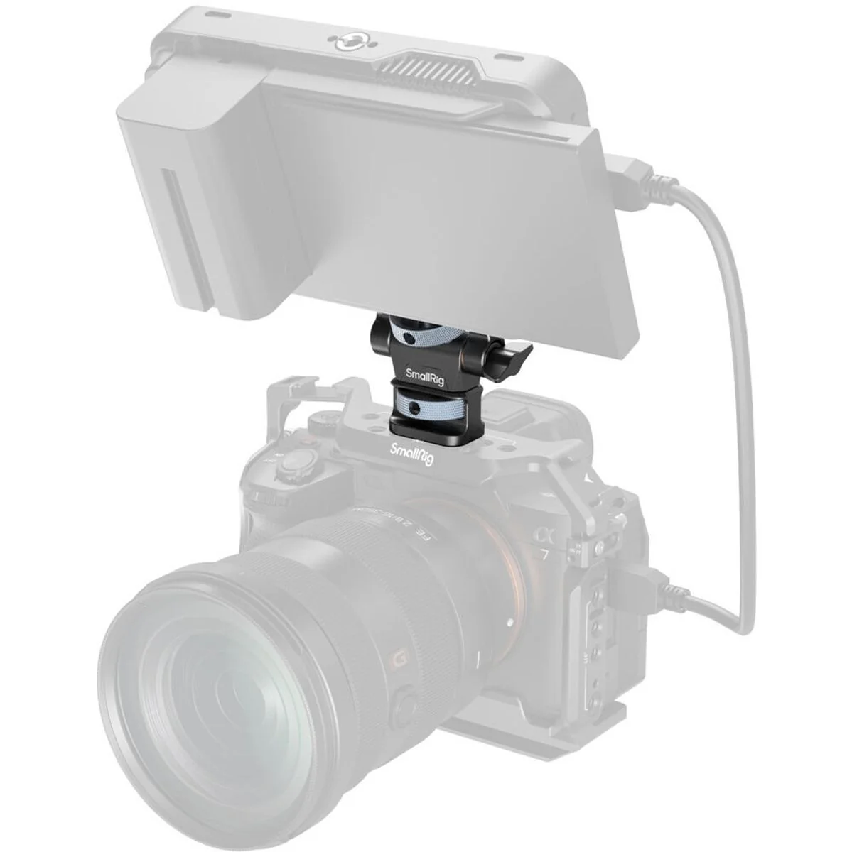 SmallRig 4886 Swivel And Tilt Adjustable Monitor Support w/ 1/4 20 Screws - Image 2
