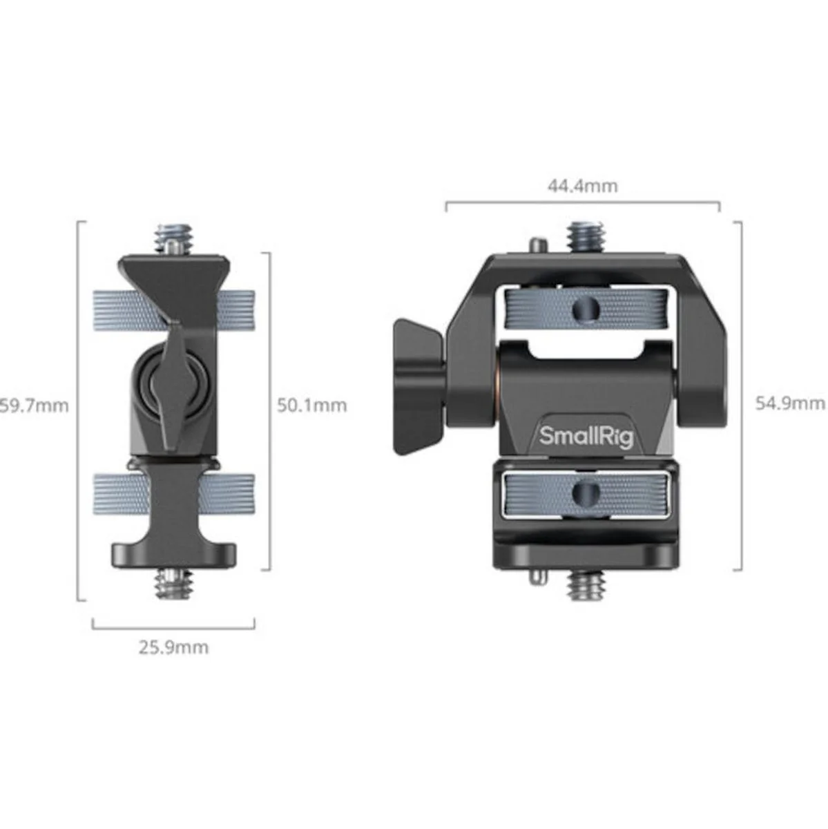 SmallRig 4886 Swivel And Tilt Adjustable Monitor Support w/ 1/4 20 Screws - Image 3