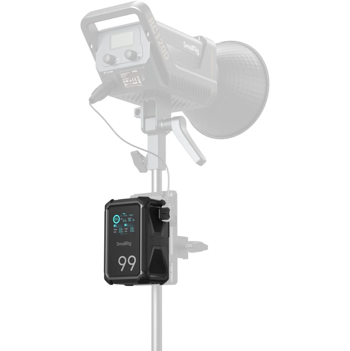 SmallRig 4984 X-Touch Smart Triple-Proof V-Mount Battery X99 - Image 5
