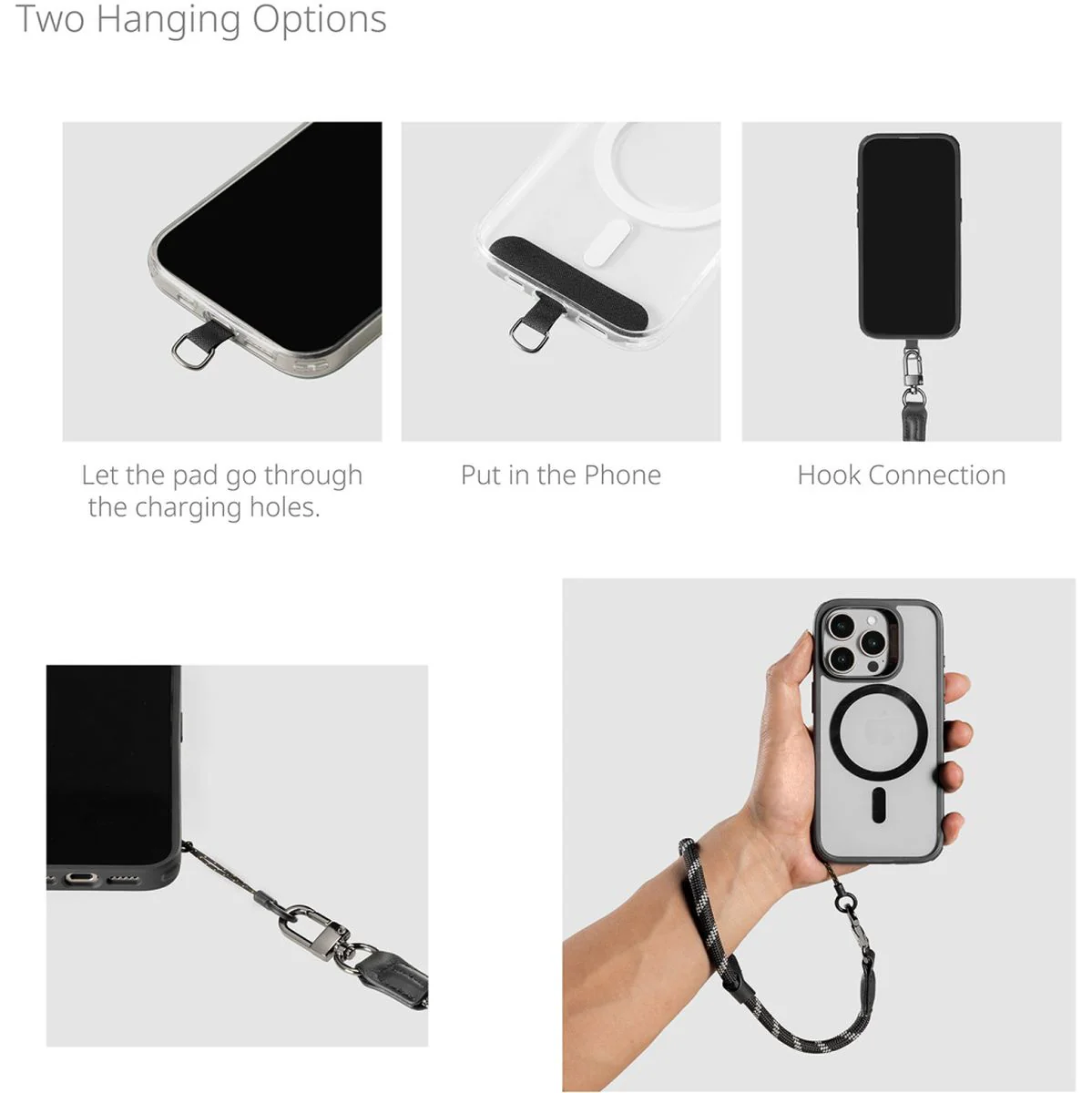 SmallRig 4990 Filmov Phone Wrist Strap (Black) - Image 5