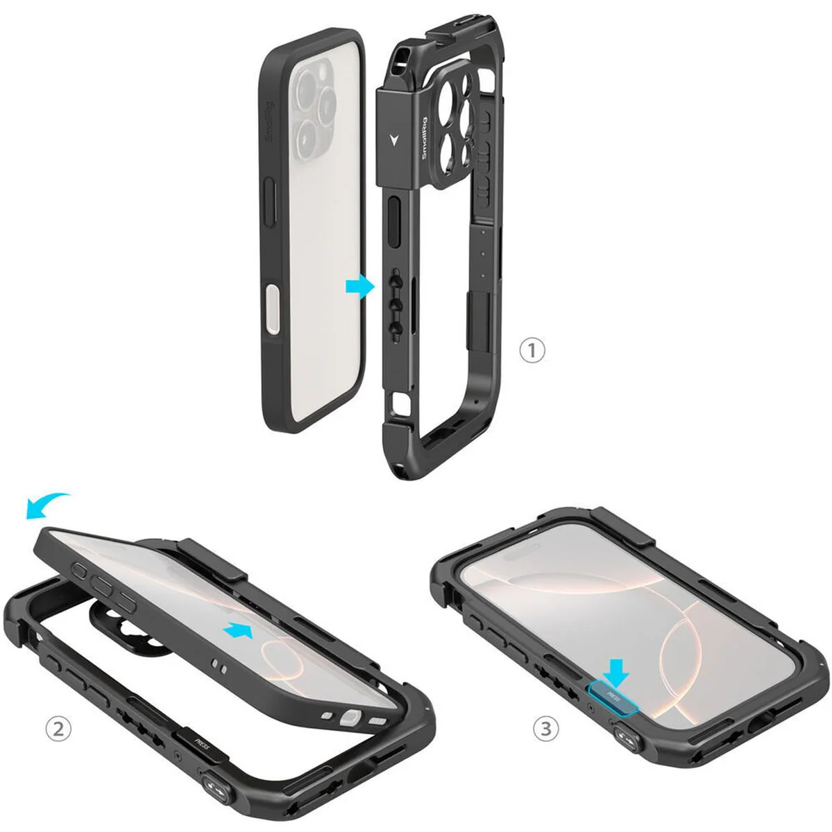 SmallRig 5008 Mobile Video Cage Basic Edition For iPhone 16 Pro - Image 2