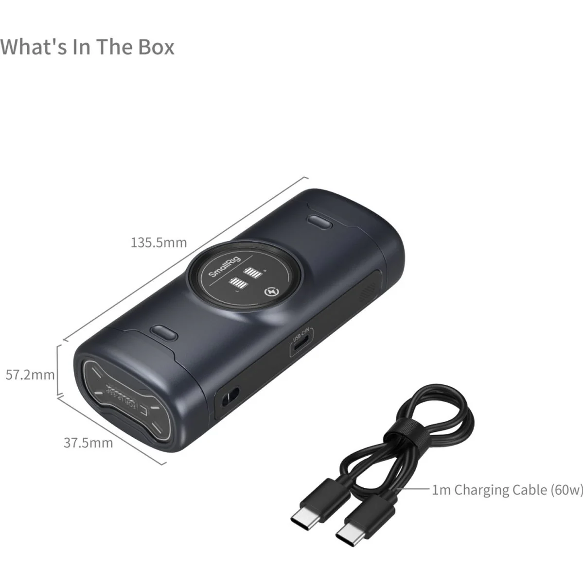 SmallRig 5105 Portable Charger Case For LP-E6P Batteries - Image 3