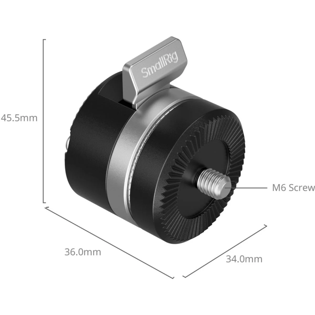 SmallRig 5134 Rotatable ARRI-Style Rosette Adapter - Image 4
