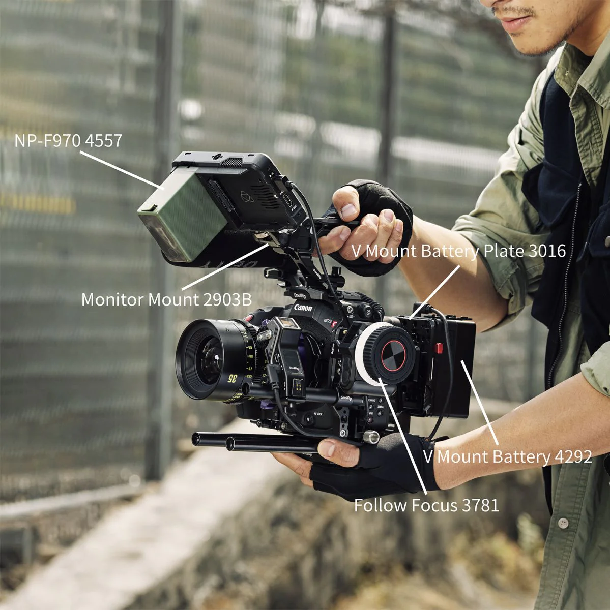 SmallRig 5136 Cage Kit For Canon EOS C80 - Image 3
