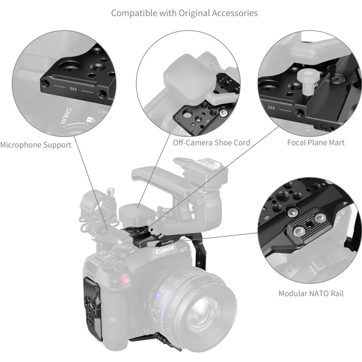 SmallRig 5136 Cage Kit For Canon EOS C80 - Image 4