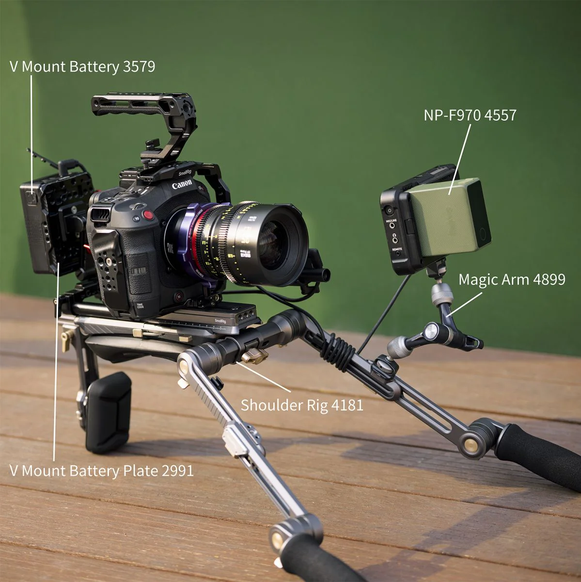 SmallRig 5136 Cage Kit For Canon EOS C80 - Image 5