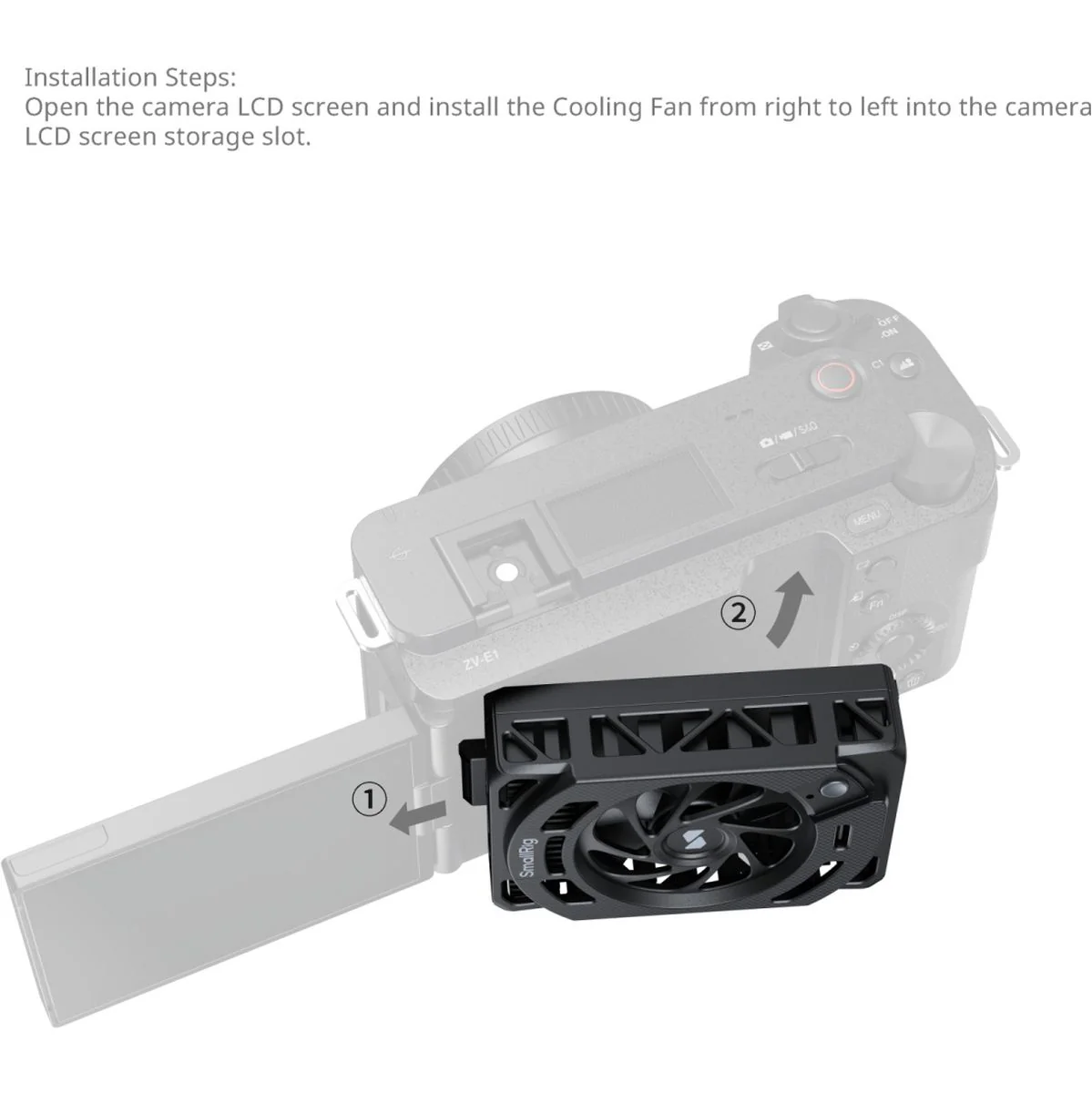 SmallRig 5152 Cooling Fan For Sony Selected Cameras - Image 5