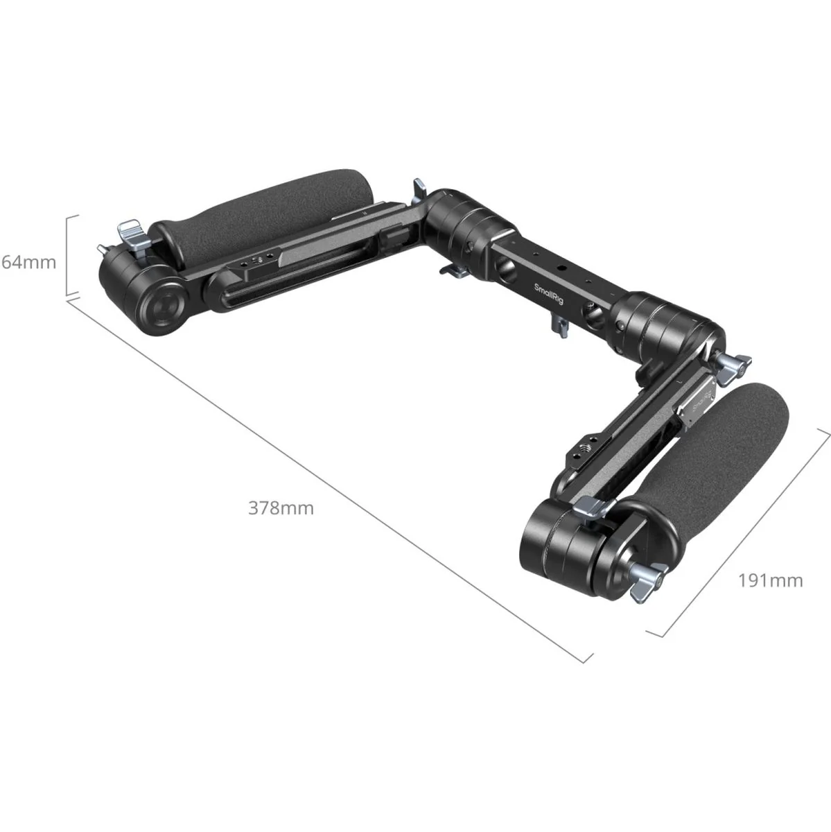 SmallRig 5205 Shoulder Rig Dual-Handle For 15mm LWS Rods - Image 2