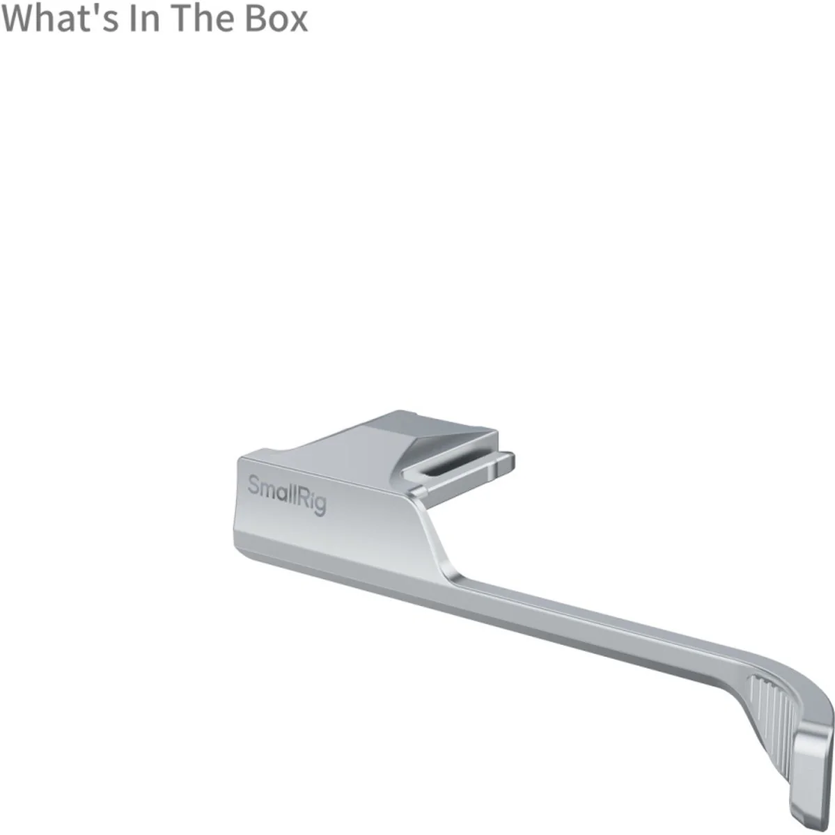 SmallRig 5221 Thumb Grip For Fujifilm X Half (Silver) - Image 3