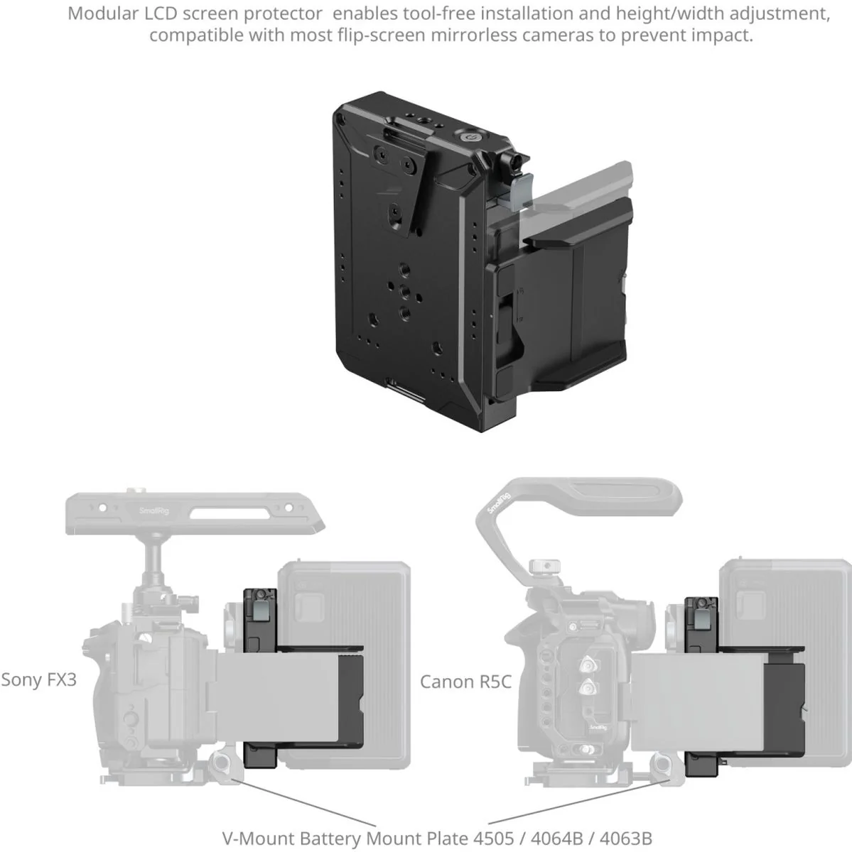 SmallRig 5228 V-Mount Battery Mount Plate - Image 5