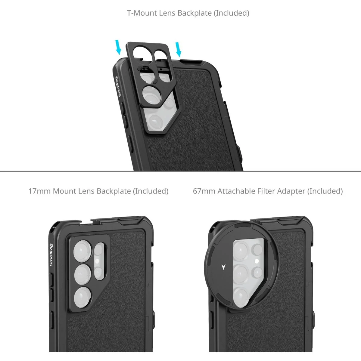 SmallRig 5254 Mobile Video Cage Kit For Samsung S25 Ultra - Image 3