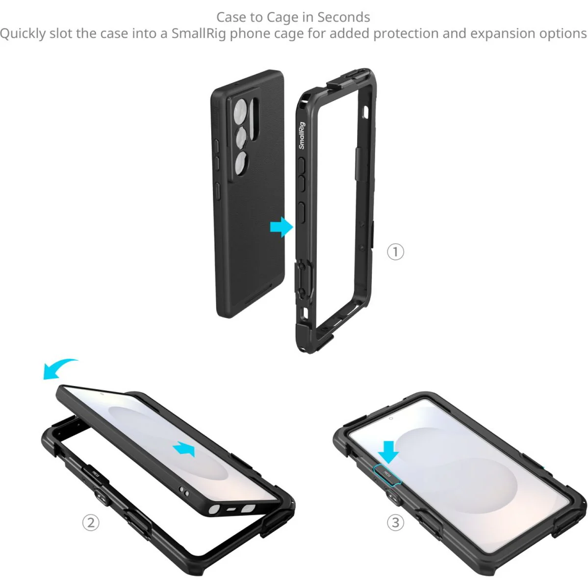 SmallRig 5254 Mobile Video Cage Kit For Samsung S25 Ultra - Image 5