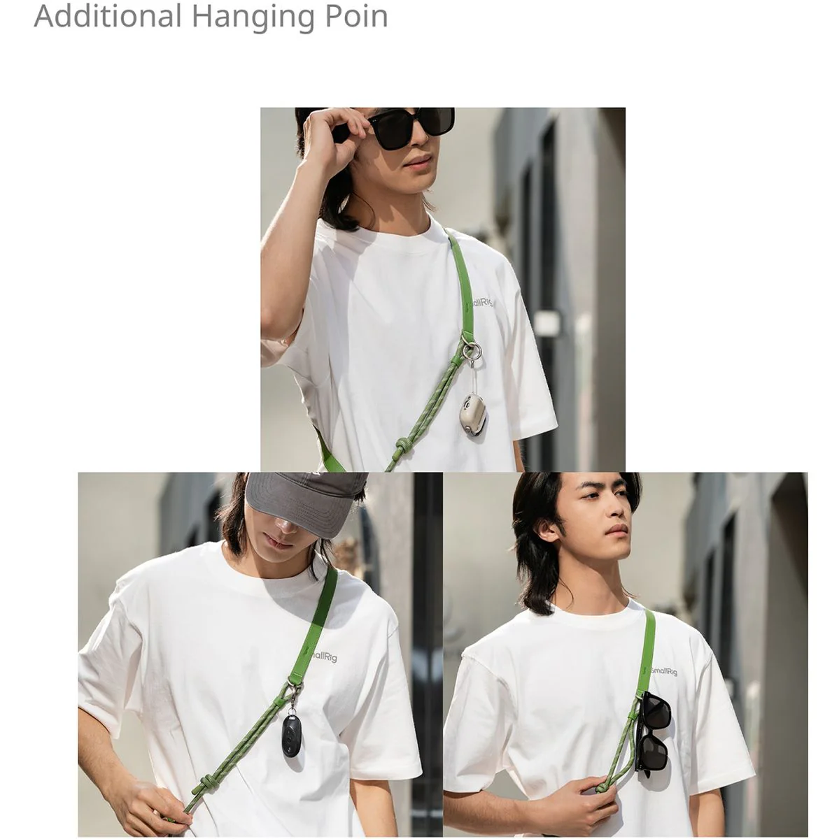 SmallRig 5301 Filmov Phone Shoulder Strap (Green) - Image 5