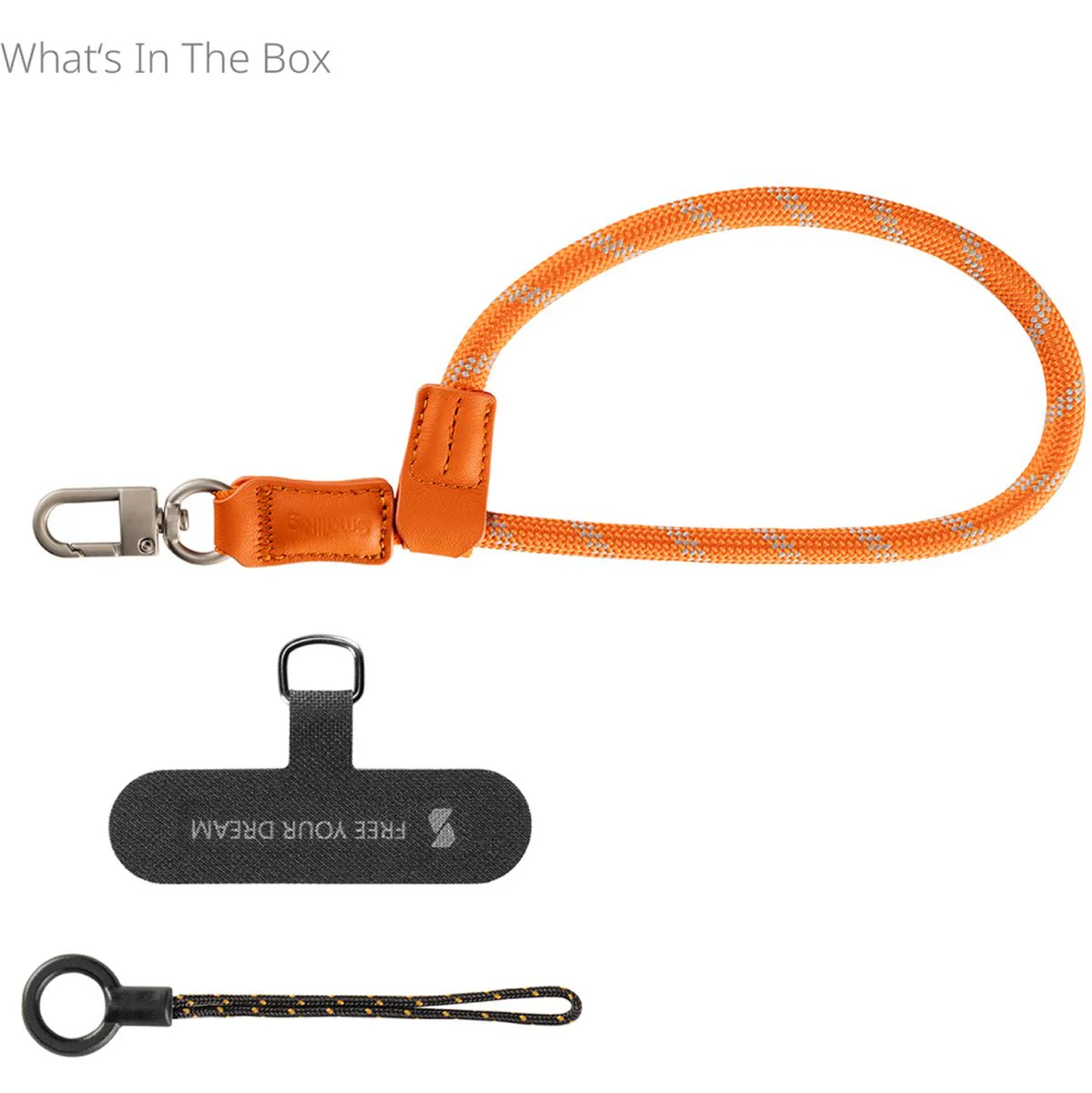 SmallRig 5302 Filmov Phone Wrist Strap (Orange) - Image 5