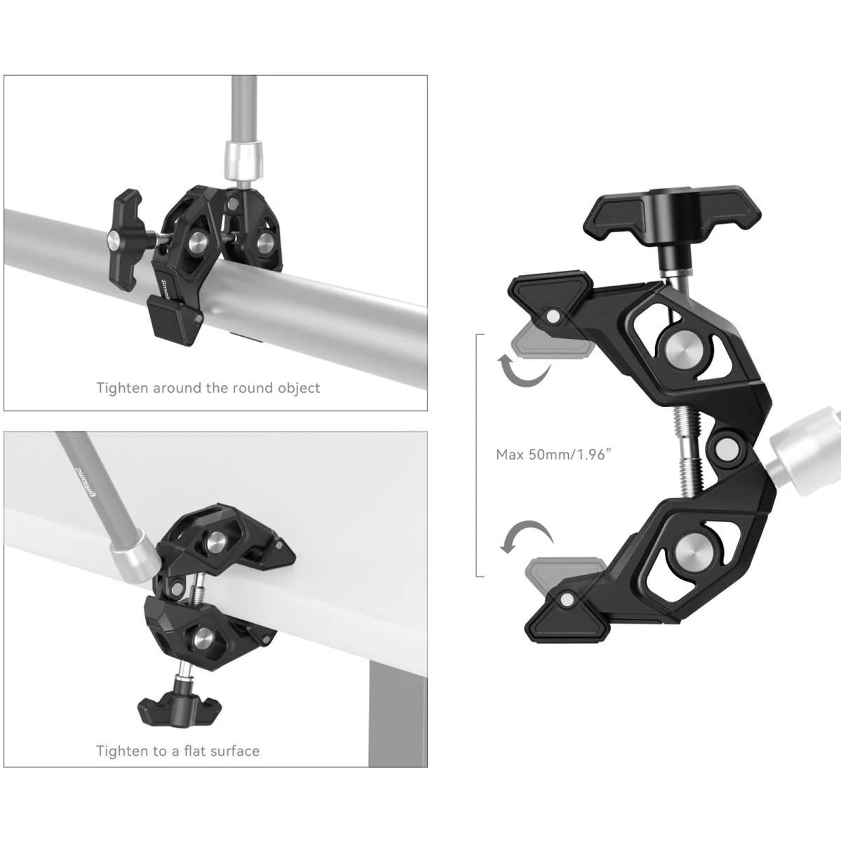 SmallRig 5319 Crab-Shaped Clamp - Image 2