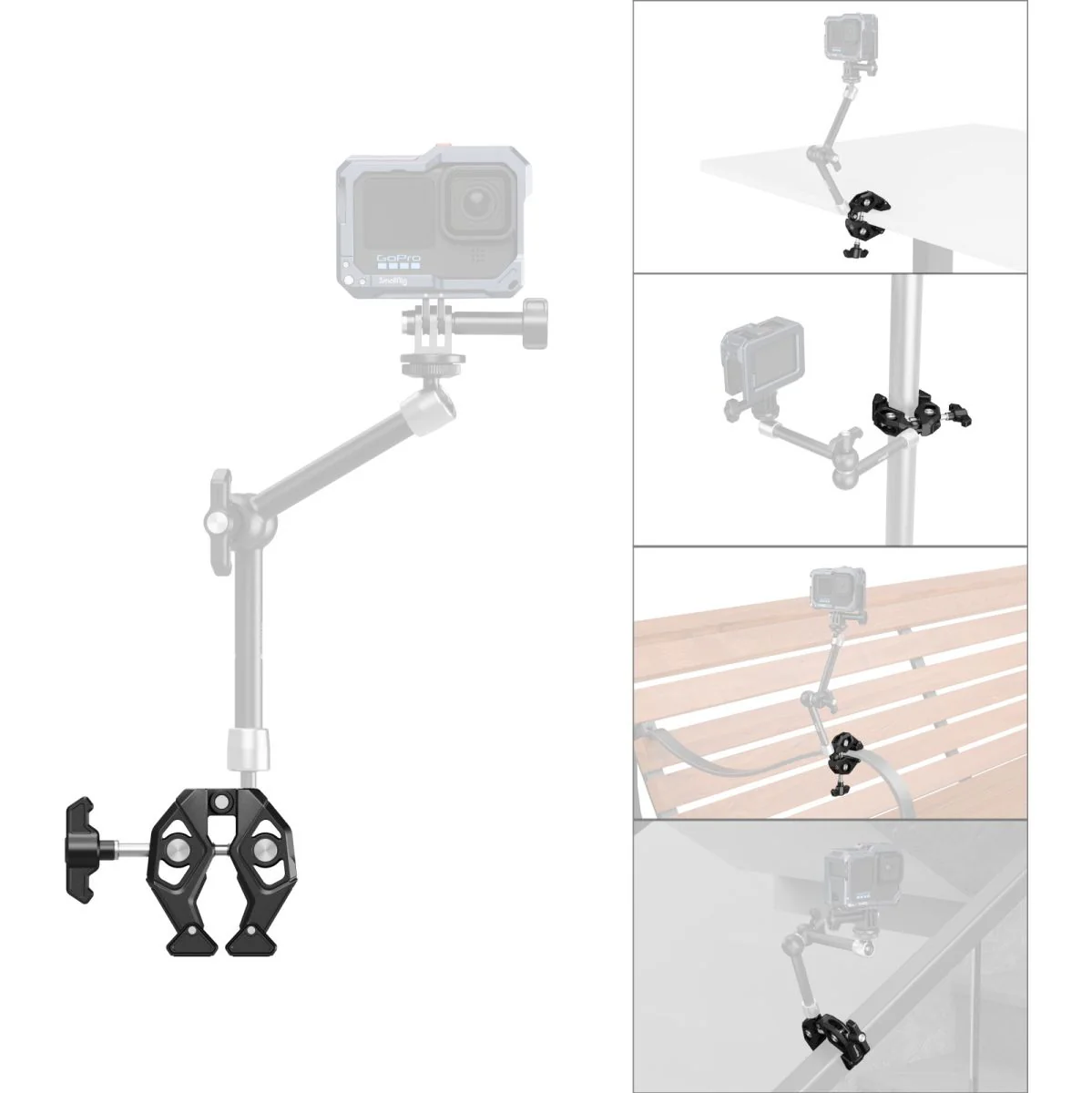 SmallRig 5319 Crab-Shaped Clamp - Image 5