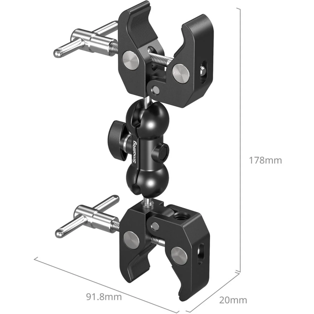 SmallRig 5331 Double Head Crab-Shaped Clamp - Image 3