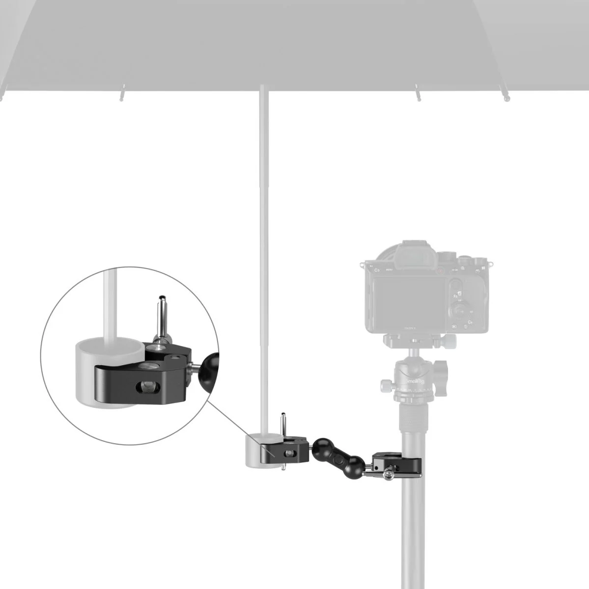 SmallRig 5331 Double Head Crab-Shaped Clamp - Image 4