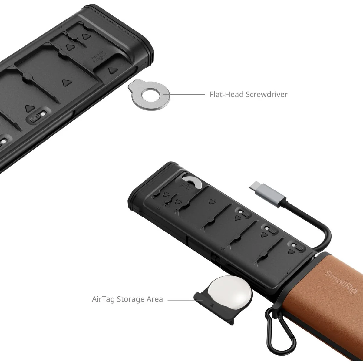 SmallRig 5361 Multifunctional Card Reader & Storage Case (CFexpress Type A) - Image 5